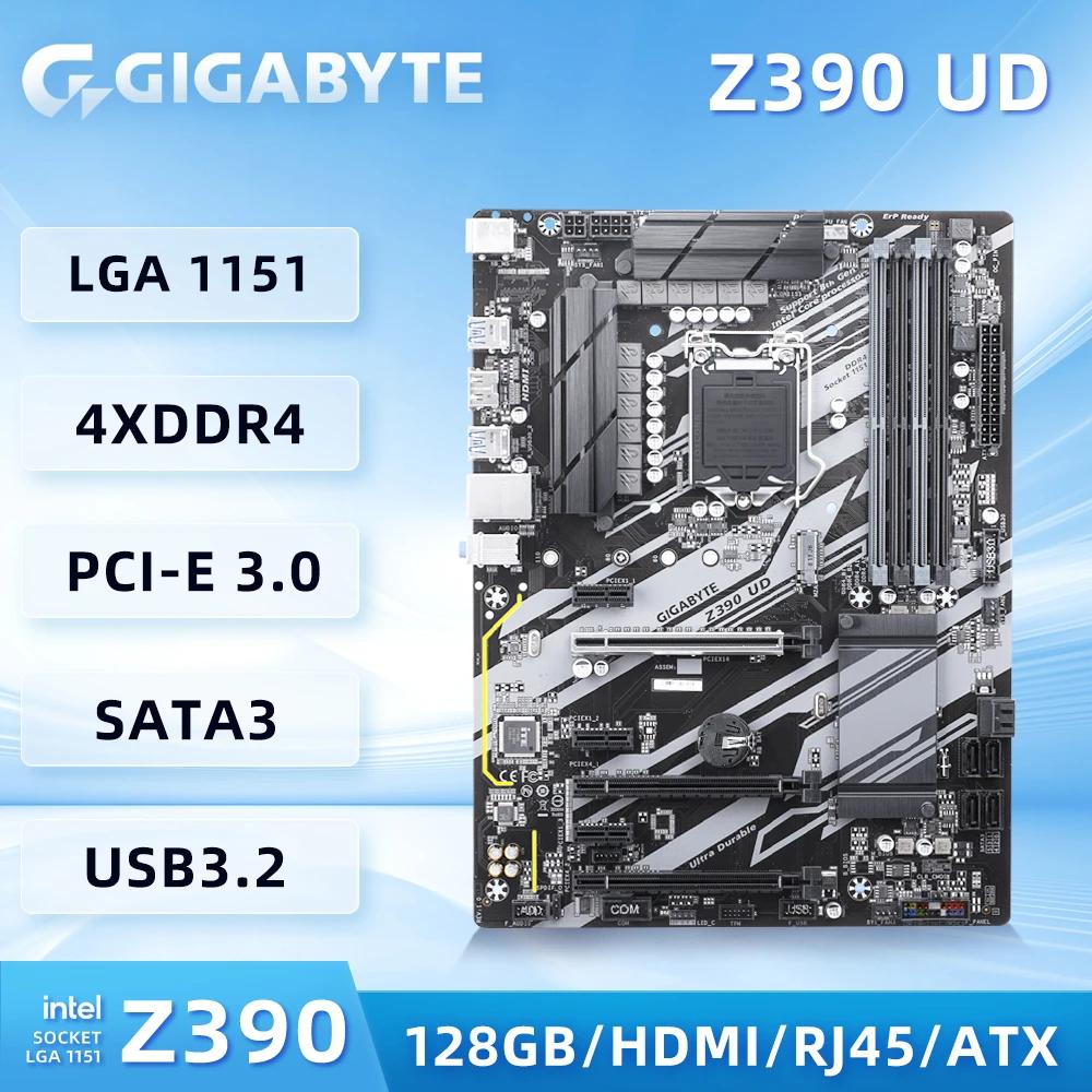 GIGABYTE  Z390 UD  Ĩ , 9 ھ  8 ھ μ, 4 x DDR4 DIMM HDMI  
